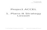 Strategy Strand - Michigan State Universityaccel.wiki.educ.msu.edu/file/view/1 Plan It Lesson.doc · Web view1. Plans-It Strategy Lesson PLANS It A Framework of Strategies that Strategic
