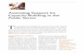 Assessing Support for Capacity Building in the Public … ·  · 2012-09-18Assessing Support for Capacity Building in the ... practice Although enhanced capacity is central to ...