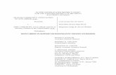 REPLY BRIEF IN SUPPORT OF DEFENDANTS' MOTION …€¦ ·  · 2017-08-01REPLY BRIEF IN SUPPORT OF DEFENDANTS' MOTION TO DISMISS ... PRELIMINARY STATEMENT ... and nothing relieves