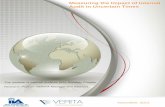 Measuring the Impact of Internal Audit in Uncertain Times REPORT 7th Nove… · The Institute of Internal Auditors (IIA), Bombay Chapter Research Partner: VERITA Management Advisors