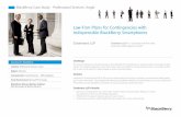Law Firm Plans for Contingencies with Indispensible … · BlackBerry Case Study - Professional Services /Legal. 2 | Success On BlackBerry | Law Firm Plans for Contingencies with