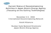 Current Status of Decommissioning Activities in Japan ... - Kitamura.pdf · Current Status of Decommissioning Activities in Japan Atomic Energy Agency ... Koichi Kitamura ... (Carbon