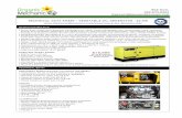 Vegetable Oil Generator Specs - 22 KW - Organic Mechanicorganicmechanic.com/.../07/Vegetable-Oil-Generator-Specs-22-KW.pdf · ... (68 dB(A)±3 at 7 mt.): Soundproof enclosure, soundproof