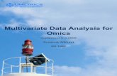Multivariate Data Analysis for Omics - Metabolomics in Omics_Handouts_Exercises...C3 C4 D1D2D3 E1 E2 E3 Wit F1 h-0,2-0,0 0,2 t[2] A1 A2 A3 ... Problem formulation Experiment •Sample