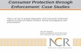 Consumer Protection through Enforcement: Case … 03 - jan augustyn...There can be no proper Regulation and Consumer Protection ... Case Study 1 - PKA Financial ... • Onsite investigation