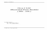 Orca I SAE Illustrated Parts Booklet ( 000 - 036 ) · Orca I SAE Illustrated Parts Booklet ( 000 - 036 ) ... Accessory pack By Pro-Tech ORCA I ... proto-eye, front 026 - 000