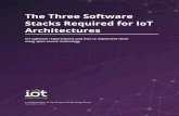 The Three Software Stacks Required for IoT Architectures · 2 The Three Software Stacks Required for IoT Architectures COnTEnTS. T he Internet of Things (IoT) is transforming how