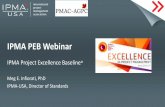 IPMA PEB Webinar · IPMA PEB Webinar . om ... •Welcome to the International Project Management Association’s webinar series hosted by the ... Project, Program, and Portfolio Planning
