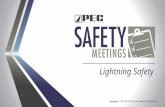 [PPT]PowerPoint Presentation - PEC Safety | Contractor ... · Web viewLightning strikes can severely injure or kill workers whose jobs involve working outdoors. PPT-SM-LS 2017 Lightning