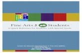 Fine Arts for all Students - CEDFA ·  · 2016-01-12Fine Arts for all Students. The Center for Educator Deveopment in Fine Arts ... Provide a skeleton outline or graphic organizer