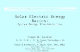 [PPT]Solar Basics - CAS – Central Authentication Servicemy.fit.edu/.../ClassPPT/SolarElectricSystemDesign.ppt · Web viewSolar Estimate from FSEC in Cocoa FL The “Sunshine State”