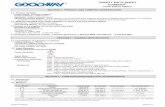 SAFETY DATA SHEET CoilShine - Goodway · 3.1 Substances Not applicable 3.2 Mixtures Chemical characterization (preparation) 2.2 Label Elements Signal Word: Hazard Symbol(s): Hazard