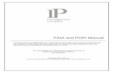 PAIA and POPI Manual - IP Management Company · paia and popi manual this manual was prepared in accordance with section 51 of the promotion of access to information act, 2000 and