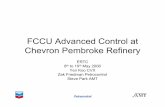 FCCU Advanced Control at Chevron Pembroke … ERTC Vienna May 2006.pdfPetrocontrol FCCU Advanced Control at Chevron Pembroke Refinery ERTC 8th to 10th May 2006 Yen Koo CVX Zak Friedman