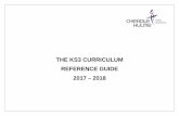 THE KS3 CURRICULUM REFERENCE GUIDE 2017 2018 · THE KS3 CURRICULUM REFERENCE GUIDE 2017 ... The Tempest Setting Sweet and ... 2 Characterisation Poetry and Non-Fiction Context Journey’s