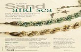 KUMIHIMO and sea - Facet Jewelry Making · chunky kumihimo braid Sand KUMIHIMO stepbystep Setup [1] Cut eight 48-in. (120 cm) lengths of C-Lon cord. ... bead down so it rests under
