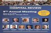 HOSPITAL REVIEW 9TH Annual Meeting 2018 Conference... · BECKER’S HOSPITAL REVIEW Teri Fontenot FACHE, President and Chief Executive Officer, Woman’s Hospital Bernard J. Tyson