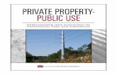 Notes PRIVATE PROPERTY- PUBLIC USE - gatrans.com · PRIVATE PROPERTY-PUBLIC USE ... Some new transmission line and substation projects do not involve upgrades ... are contained in