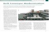 Belt Conveyor Modernisation - ASGCO Conveyor … Chute Design Belt Conveyor Modernisation Chute Design for increased Throughput and reduced Dust Generation Modernisation of …