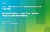 Cisco Support Community Expert Series Webcastd2zmdbbm9feqrf.cloudfront.net/2013/csc/pdf/BRKSPM-8635.pdf · Cisco Support Community Expert Series Webcast: ... • LTE overview & real