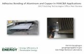Adhesive Bonding of Aluminum and Copper in HVAC&R … · Y. Du & L. Shi, Effect of vibration fatigue on modal properties of single lap adhesive joints, Int. J. Adhesion & Adhesives,