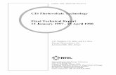 CIS Photovoltaic Technology - National Renewable Energy ... · A.E. Delahoy, J.S. Britt, and Z.J. Kiss Energy Photovoltaics, Inc ...  ... Electrical resistance …