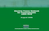 2006 Electric Power Outlook Report - Pennsylvania PUC · EXECUTIVE SUMMARY ... requires the Commission to prepare a report summarizing and ... Electric Power Outlook for Pennsylvania