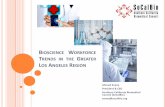 BIOSCIENCE WORKFORCE TRENDS IN THE GREATER …socalbio.org/wordpress/wp-content/uploads/2017/04/SoCalBio... · DOL-funding for biomanufacturing training at LAVC ... Total 1072 799