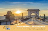 Budapest, Hungary - MENU · ae ea ewee Page 2 Inteaa aa a SPECIAL NEWSLETTER – BUDAPEST 2017 This Special Newsletter reports on the discussions and action items arising from the