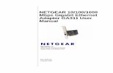 NETGEAR 10/100/1000 Mbps Gigabit Ethernet Adapter … · NETGEAR 10/100/1000 Mbps Gigabit Ethernet Adapter GA311 User Manual vii v1.0, February 2007 • Printing from PDF.Your computer