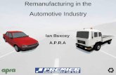 A.P.R - Remanufacturing · Power Steering Pumps Diesel Injectors Distributors Navigation Systems Gearboxes Wiper Motors ... Electro - mechanical Parts require a combination of existing
