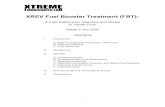 XREV Fuel Booster Treatment (FBT) - x-lube.com FBT.pdf · XREV Fuel Booster Treatment (FBT) ... personal water craft, ... today’s increasingly complex engines. Xrev FBT is registered