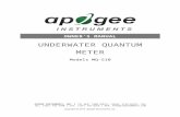 Owner’s Manual - Apogee Instruments · Web view... lead, mercury, polybrominated biphenyls (PBB), polybrominated diphenyls (PBDE). Further note that Apogee Instruments does not