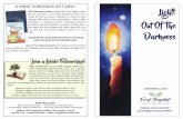 A GREAT HRISTMAS GIFT IDEA! Light! Dakefbcvillages.org/attachments/December 24, 2017.pdf · DEEMER 24, 2017 MAKING FULLY-DEVOTED FOLLOWERS OF JESUS HRIST! Dake Light! Out Of The A