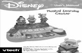Winnie The Pooh Musical Learning Center - VTech America4D... · 2 INTRODUCTION Thank you for purchasing the VTech® Musical Learning Center learning toy! The VTech® Musical Learning