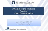 2015 Behavioral Medicine Resident Chart Documentation · 2015 Behavioral Medicine Resident Chart Documentation Laura Sullivan, MSW, CPC Compliance Auditor 1. Legal Stuff The information