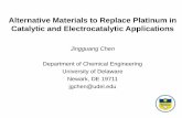 Alternative Materials to Replace Platinum in Catalytic and ...dels.nas.edu/resources/static-assets/bcst/miscellaneous/...Alternative Materials to Replace Platinum in Catalytic and
