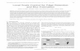 Local Scale Control for Edge Detection and Blur Estimation · Local Scale Control for Edge Detection and Blur ... shown the shadow of a straight-edged ... LOCAL SCALE CONTROL FOR