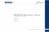 Aluminium Sliding Stacker Door - Trend Windows & Doors · Trend Synergy ® Aluminium Sliding Stacker Door TECHNICAL DATA Synergy Sliding Stacker Door | TSD ... are strictly prohibited.