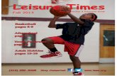 LLeisure Timeseisure Times - LERN Toolsbrochures.lerntools.com/pdf_uploads/Fall 2013 eBrochure.pdf · LLeisure Timeseisure Times BBasketball asketball ppages 8-9ages 8-9 AAfterschool