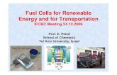 Fuel Cells for Renewable Energy and for Transportation D17-12 Dec 24...1 Fuel Cells for Renewable Energy and for Transportation IFCBC Meeting 24.12.2006 Prof. E. Peled School of Chemistry