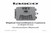 w/Night Vision Instruction Manual - Home | Tasco ...tasco.com/products/manuals/Tasco 119200W_SurveillanceCam_1LIMre… · Congratulations on your purchase of the Tasco 119200W Digital