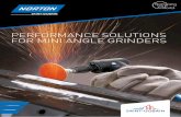 PERFORMANCE SOLUTIONS FOR MINI ANGLE … for: Norton Mini Angle Grinder Type of tool: Angle Grinder Dimension: for SpeedLok discs on diameters up to 50mm Weight of tool: 0.742 kg
