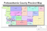 Pottawattamie County Precinct Map - Iowasos.iowa.gov/elections/pdf/precinctmaps/pottawattamie.pdf · Macedonia Loveland Neola Minden Shelby Council Bluffs Carter Lake Crescent Weston