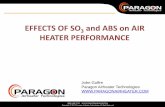 EFFECTS OF SO3 and ABS on AIR HEATER … · Air Heater Efficiency Deterioration: