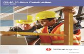 OSHA 30-Hour Construction - 360training.com OSHA 30-Hr Construction Study Guide Table of Contents Module 1 Introduction to OSHA and the OSH Act 7 Module 2 29 CFR 1904—Recordkeeping