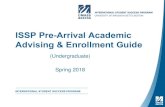 ISSP Pre-Arrival Academic Advising & Enrollment Guide… · ISSP Pre-Arrival Academic Advising & Enrollment Guide ... (field of study) ... COMM 100, ECON 101/102, SOCIOL 101, POLSCI
