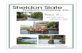 Products Company, Inc. - Honing the Natural Beauty of ... · A Slate Bench can add the perfect touch to your backyard English Garden, ... Natural Landscape Stone ... Products Company,