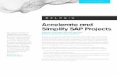 Accelerate and Simplify SAP Projects - Delphix · Accelerate and Simplify SAP Projects ... The Delphix Dynamic Data Platform installs on-premise or in a cloud environment such as