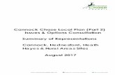 Cannock Chase Local Plan (Part 2) Issues & Options … ·  · 2017-09-21Issues & Options Consultation Summary of Representations Cannock, Hednesford, ... SA notes that site partially